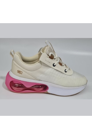 Scootland Kadın Air Max Taban Spor Ayakkabı 19349 Bej