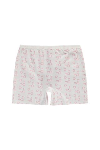 Civil Girls Cute Kalp 2-12 Yaş Kız Çocuk 2'li Boxer Çok Renkli