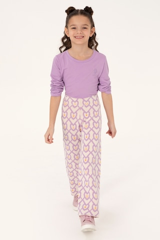 U.s. Polo Assn. Kız Çocuk Pantolon Triko 50316834-vr256 İnci
