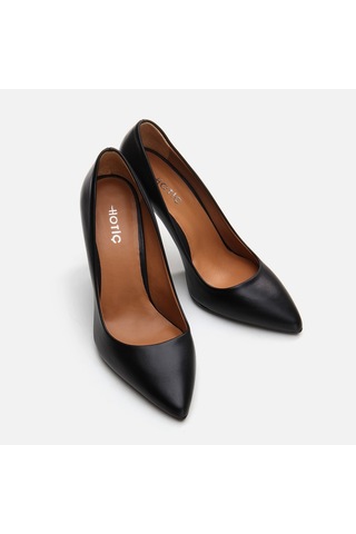 Hotiç Hakiki Deri Siyah Kadın Stiletto 01ayh291090a100 Siyah