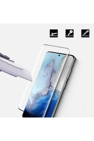 Zore Galaxy S21 Plus Uyumlu Süper Pet Ekran Koruyucu Jelatin