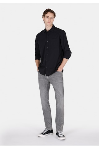 Colin's Colins Regular Fit Shirt Neck Düz Erkek Siyah Uzun Kol Gömlek Cl1073761 Cl1073761 Q1.v1 Blk Siyah