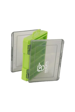Shufa Lure Box Çift Taraflı Kutu 130mm Yeşil