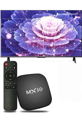 2.4g Wifi Tv Box Medya Oynatıcı Tv Uyumlu Mx Box Kutusu Android Tv