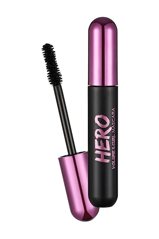 Flormar Hero Volume & Curl Dolgunlaştıran Kıvırıcı Maskara 000 (Siyah)