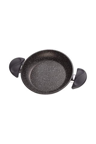 20 Cm Dövme Yumurta Sahanı Siyah Çok Renkli
