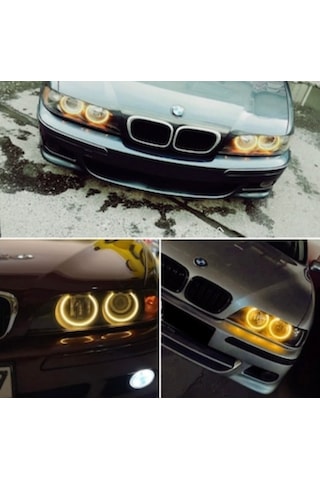Bmw E39 Led Angel Halka Seti Günışığı Oem Ton Far İçi Halka Takım Premium Seri