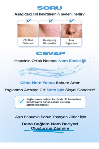 Yağ - Nem Dengesi Sağlayan Hyalüronik Asit İçerikli Nemlendirici Losyon Dashu Blue Sedum Lotion