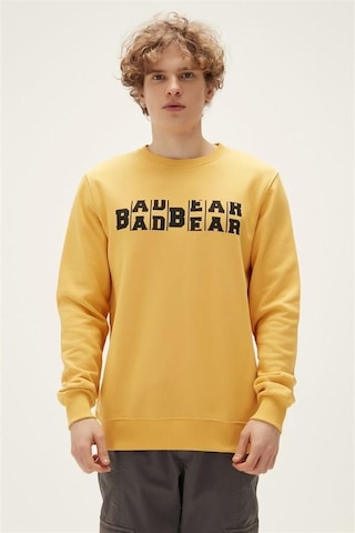 Bad Bear 22.02.12.009-c25 Counter Erkek Sweatshirt Sarı