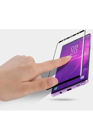 Samsung Galaxy Note 8 İle Uyumlu Şeffaf Esnek Kavisli Ekranı Tam Kaplayan Pet Ekran Koruyucu