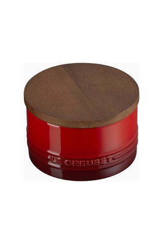 Le Creuset Signature Seramik Lüks Tasarım Saklama Kabı Akasya Kapaklı Saklama Kapları Kırmızı 1