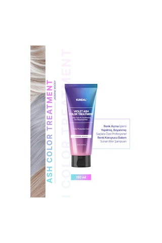 Sarı-küllü Saçlara Özel Renk Koruyucu Bakım Kremi Kundal Ash Colortreatment 150ml Jasmine Wood 15010109