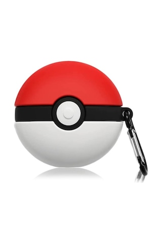 Airpods Pro 3. 2025 Nesil İle Uyumlu Figürlü Kılıf+kanca Kırmızı