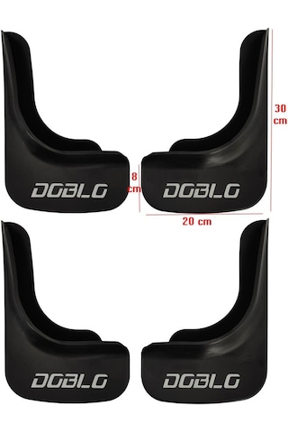Fiat Doblo D4 4'lü Set Ön Ve Arka Paçalık Çamurluk Tozluk Dbl1ux002