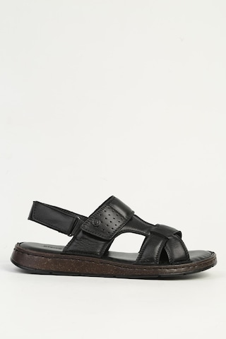 Pierre Cardin Erkek Siyah Sandalet Pc-7344