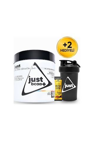 Just Nutrition Bcaa Amino Asit Tozu 360 Gr 30 Servis Karışık Meyve + Shaker + Protein Kahve
