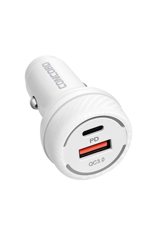 Concord C-777 55w Usb Type-c Qc 3.0 Pd 30w Araç Çakmaklık Hızlı Şarj