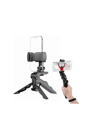 Gn-43 El Ve Masa İçin Selfie Tripod Mini Portatif Canlı Yayın Vlo