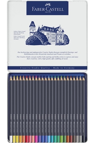 Faber-Castell Goldfaber Kuru Boya Kalemi 24  Renk