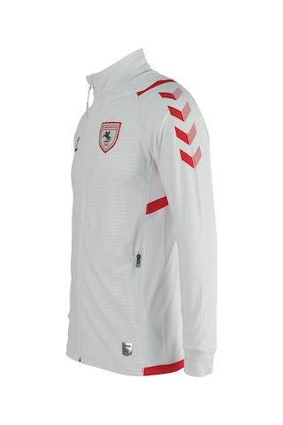 23/24 Hummel Samsunspor Kamp Eşofman Tek Üst Beyaz