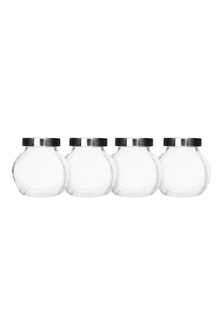 Ikea Kavanozu Rajtan Set 4 Sku: Smg8690010215864 Açık Gri