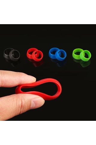 Sones 10 Adet Dağ Bisikleti Sele Borusu Su Geçirmez Toz Geçirmez Kılıf, Renk: 30-35 Mm İçin Mavi