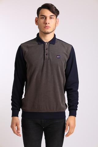 Bearraybon Erkek Triko Kazak Kahverengi (504886065) Kahverengi