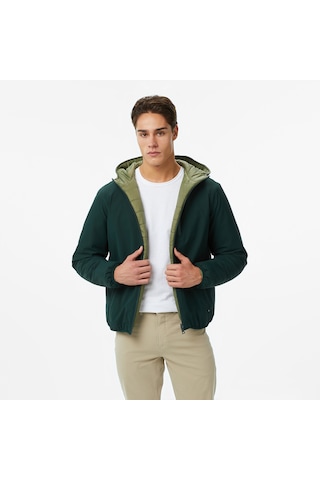 Nautica Erkek Yeşil Regular Fit Çift Taraflı Mont Düz J57008t Yeşil