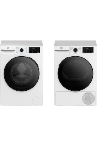 Beko KMX 1000 Kurutma Makinesi - CMX 10120 Çamaşır Makinesi 2'li Set