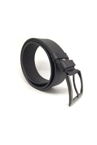 Marcader 3204 Siyah Erkek Kot Kemeri 4 Cm