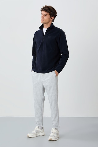 Tommy Life Gri Yüzeyi Dokulu Standart Fit Erkek Eşofman Alt - 82154