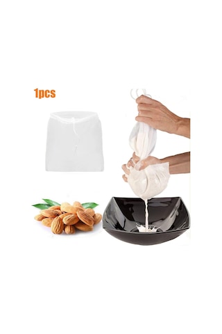 Shineyee 300 Ağız Nylon Fincan Süzgeci - Soğuk Kahve, Fındık Sütü Ve Meyve Suyu İçin Dayanıklı Yeniden Kullanılabilir Elek Diğer