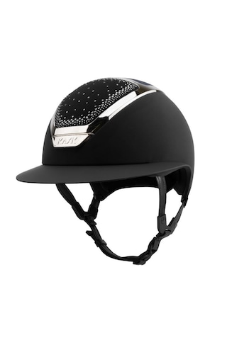 Kask Star Lady Diamond In -out Sılver 55 Siyah Kask Star Lady Diamond In -out Sılver 55 Siyah