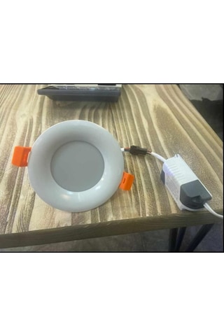 Keatled 5W 3Renk Sıva Altı Downlight Spot - Beyaz Kasa