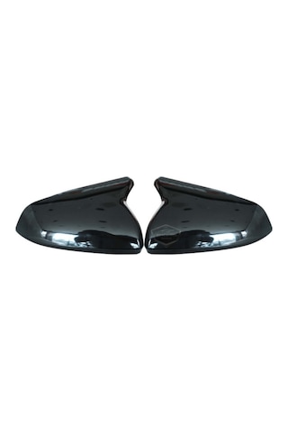 Seat Leon Mk4 2021 Ve Sonrası Uyumlu Batman Yarasa Ayna Kapağı Piano Black Abs Plastik Sağ Sol Takım 00 Şüscaroto Aksesuar