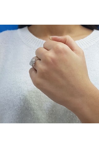 Lova 0,32 Karat Baget Pırlanta Yüzük - 1030295