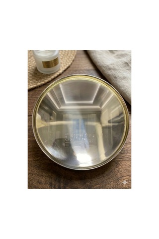 Som Pirinç Yuvarlak Gold Sunum Tepsi 20 Cm 180 Gr