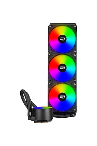 Powerboost Alpha 360b Argb Fanlı 360mm Lga1700-am4-am5 Uyumlu Sıvı Soğutma Sistemi Siyah