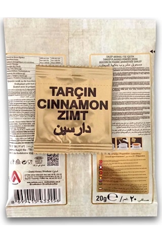 Mahbuba Salep Toz Sahlep Tarçınlı 20x20gr