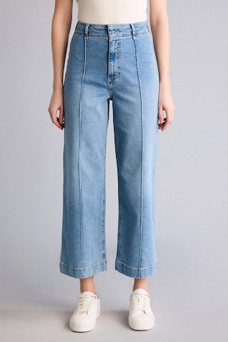 Defacto Culotte Yüksek Bel Uzun Jean Yıkamalı Pantolon F5537ax25aunm85 Indigo