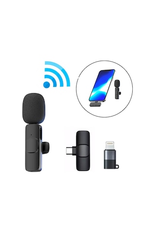 Ally K8 Lightning iPhone Tak Konuş Wireless Kablosuz Mini Yaka Mi