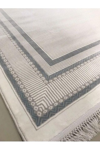 Padişah Halı Santo 60476 030 Serisi Akrilik Salon Oturma Yatak Odası Halısı Gri