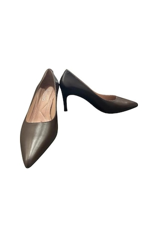 Kemal Tanca 871 9464 Kadın Topuklu Stiletto Ayakkabı Kahverengi