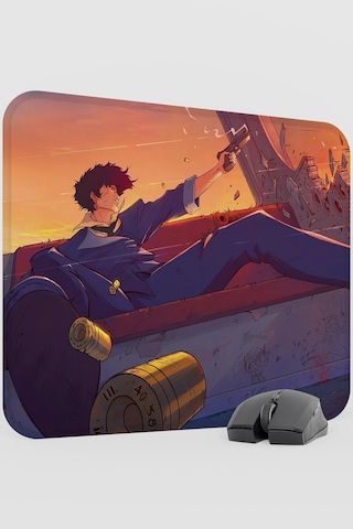 Cowboy Bebop Anime V5 - 48x40 Xl Gaming Gamer Kauçuk Kaymaz Taban Mouse Pad Fare Altlığı