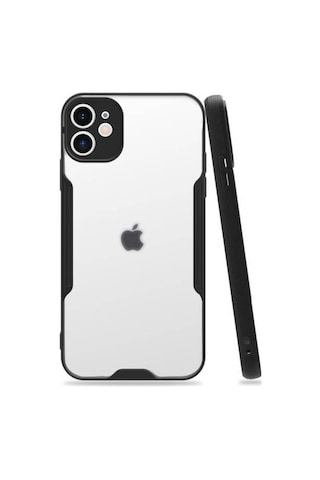 Apple Uyumlu iPhone 11 Tam Korumali Renkli Kenarli Parfe Kilif 517583843