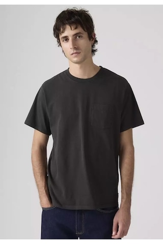 Levi's Erkek Ön Cepli Siyah Tişört - 005h0-003 Siyah