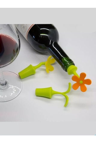 Sunny&moon Home Silikon Şişe Tıkacı 207305368 Yeşil