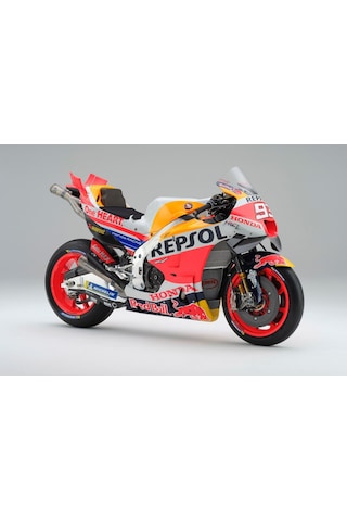 Honda Rcv 213 2021 1/18 Turuncu Model Motosiklet