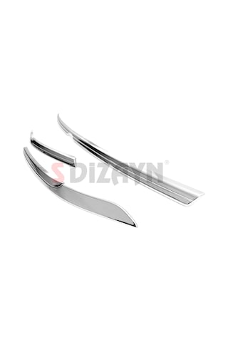S-Dizayn Vw Tiguan Krom Far Üst Çıtası 3 Prç. 2016-2020