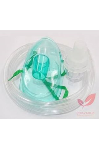 Nebulizatör Solunum Maskesi. Pediatrik Çocuk Nebül Maske 5 Adet